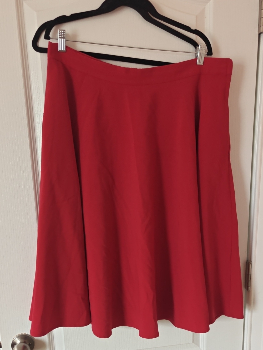 Modcloth Red A-Line Skirt